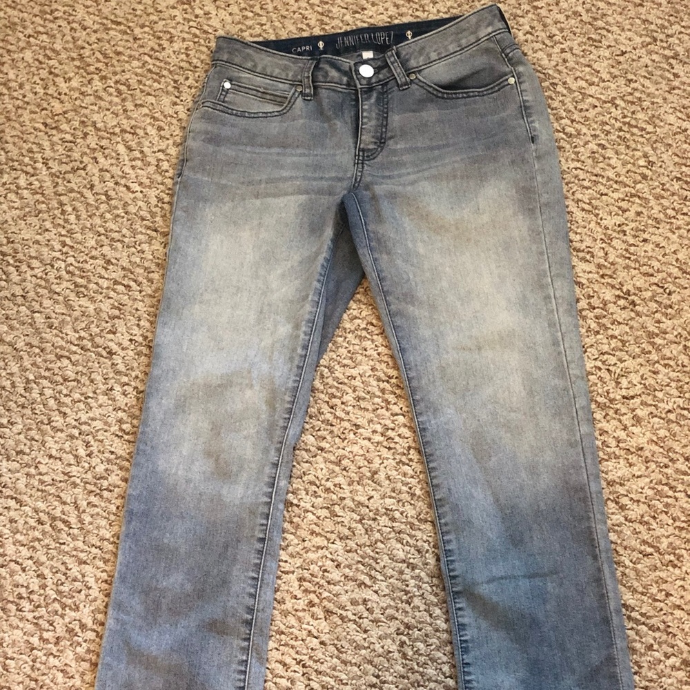 Jennifer Lopez Capri jeans